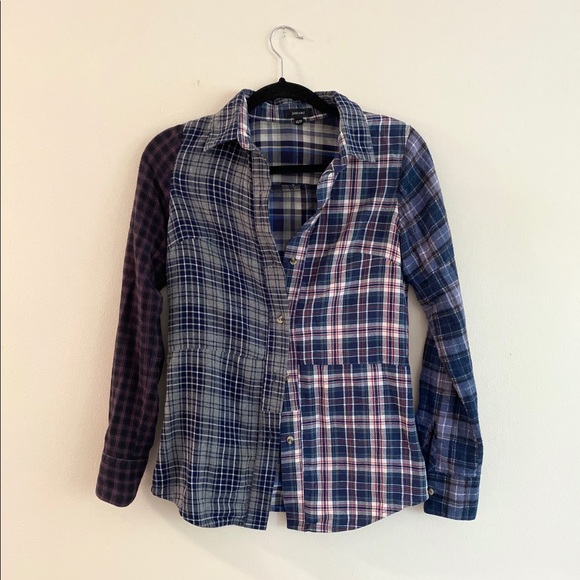 Plaid shirt size xsmall - Picture 1 of 4